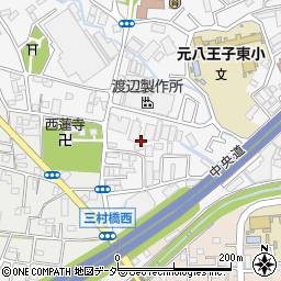 東京都八王子市叶谷町934周辺の地図
