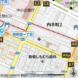 東京都港区西新橋1丁目6-5周辺の地図
