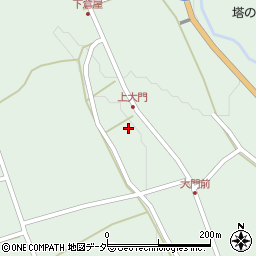 岐阜県中津川市付知町上大門2767周辺の地図