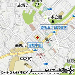 東京都港区赤坂7丁目10周辺の地図