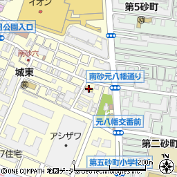 セブンイレブン江東南砂７丁目店周辺の地図