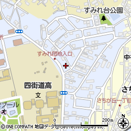 千葉県四街道市鹿渡849-2周辺の地図