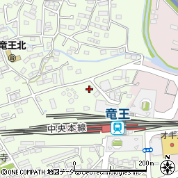 平沢運輸株式会社　竜王営業所周辺の地図