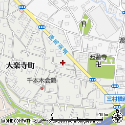 東京都八王子市大楽寺町548周辺の地図