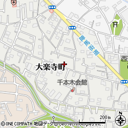 東京都八王子市大楽寺町528周辺の地図