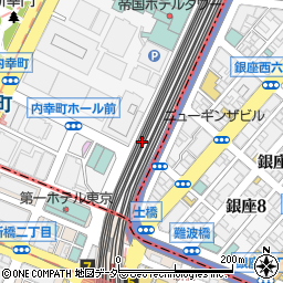 上海小籠包 厨房 阿杏 日比谷店周辺の地図