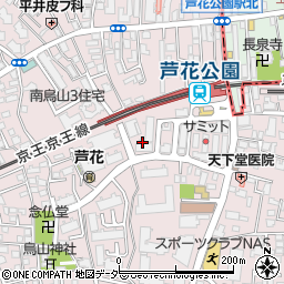 東京都世田谷区南烏山2丁目37周辺の地図