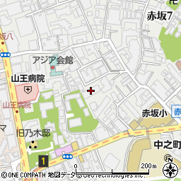 日本広告音楽制作者連盟周辺の地図