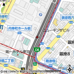 焼貝 あこや 日比谷周辺の地図