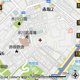 赤坂タワーレジデンス周辺の地図