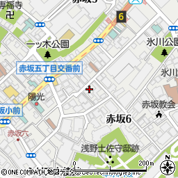 赤坂かこい 別邸 彩華周辺の地図