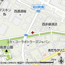ファミリーマート石川工業団地入口店周辺の地図