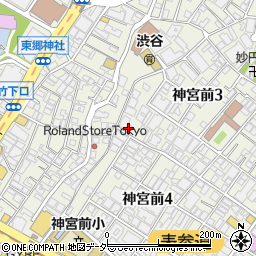 ｍａｎａｒｉｎｏ・ｂｙ・ｌｉｔｔｌｅ　表参道店周辺の地図