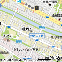 中野マツサージ周辺の地図