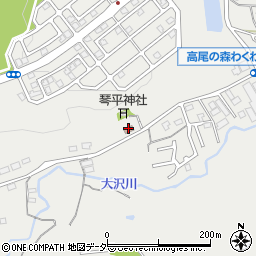 川町公民館周辺の地図
