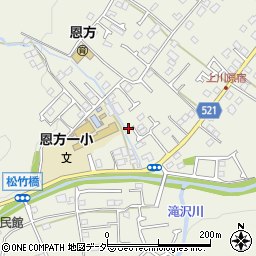 東京都八王子市下恩方町1564周辺の地図