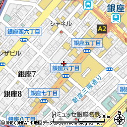 メーカーズシャツ鎌倉銀座店周辺の地図
