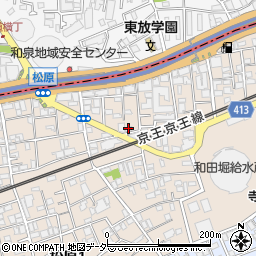 ジャクエツ東京社宅周辺の地図
