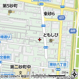 澤村製本周辺の地図