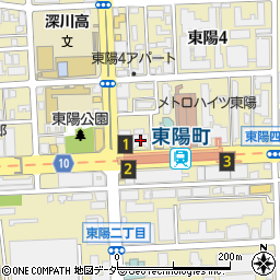 三菱ＵＦＪ銀行木場深川支店周辺の地図