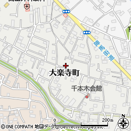 東京都八王子市大楽寺町527周辺の地図