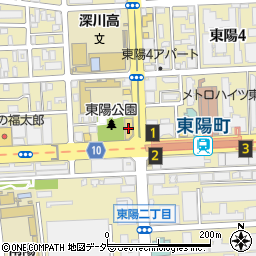 ストークマンション東陽町周辺の地図