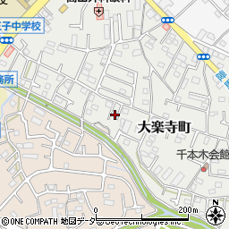 東京都八王子市大楽寺町443周辺の地図