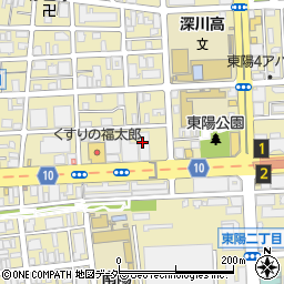 富国生命保険相互会社東京湾岸支社周辺の地図