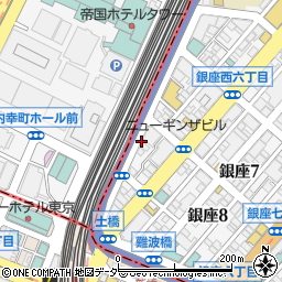 Drinks 250円 Bar moonwalk 銀座コリドー店 (バームーンウォーク)周辺の地図