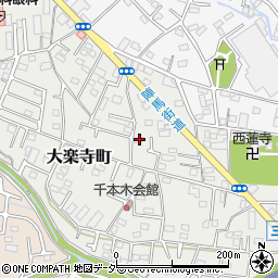 東京都八王子市大楽寺町544周辺の地図
