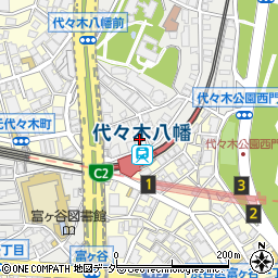東京都渋谷区代々木5丁目7-17周辺の地図