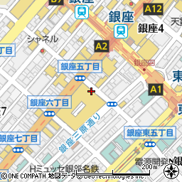 アベリ　銀座店周辺の地図