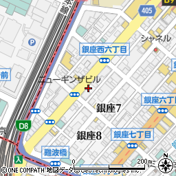 銀座メディカルデンタルクリニック周辺の地図