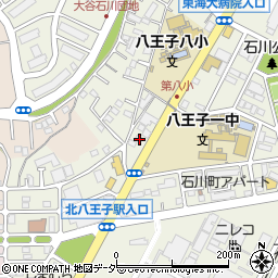 東京都八王子市石川町2083周辺の地図