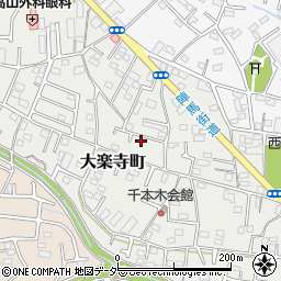 東京都八王子市大楽寺町529周辺の地図