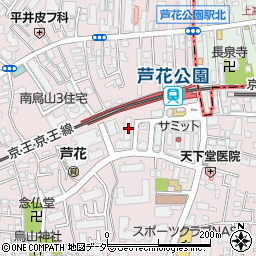 東京都世田谷区南烏山2丁目37-7周辺の地図