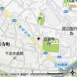 東京都八王子市大楽寺町552周辺の地図