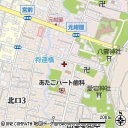 如月cafe周辺の地図