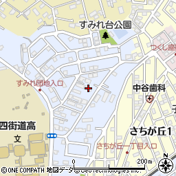 千葉県四街道市鹿渡861周辺の地図