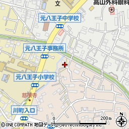 東京都八王子市横川町1180周辺の地図