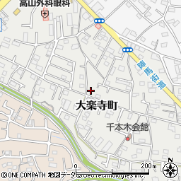 東京都八王子市大楽寺町526周辺の地図