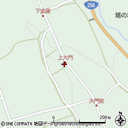 岐阜県中津川市付知町上大門2797周辺の地図