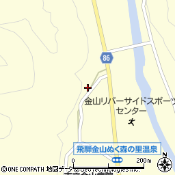岐阜県下呂市金山町金山748周辺の地図