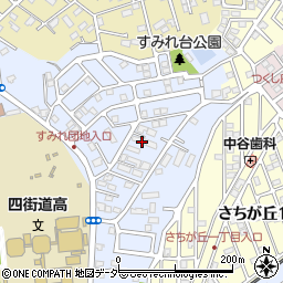 千葉県四街道市鹿渡861-2周辺の地図