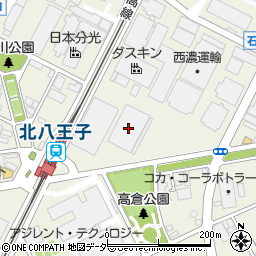東京精密　第三工場周辺の地図
