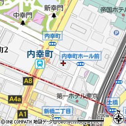 日本漁船保険組合　内部監査室周辺の地図