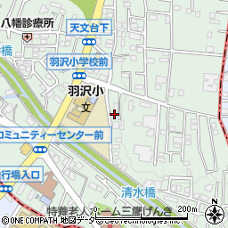 王子斎藤紙業　三鷹営業所周辺の地図