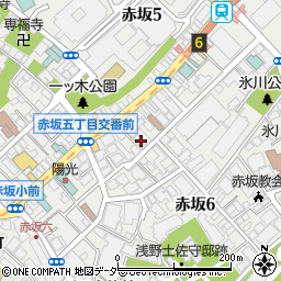 赤坂鈴木デンタルオフィス周辺の地図