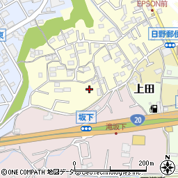 東京都日野市日野6012周辺の地図