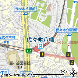 東京都渋谷区代々木5丁目7-16周辺の地図
